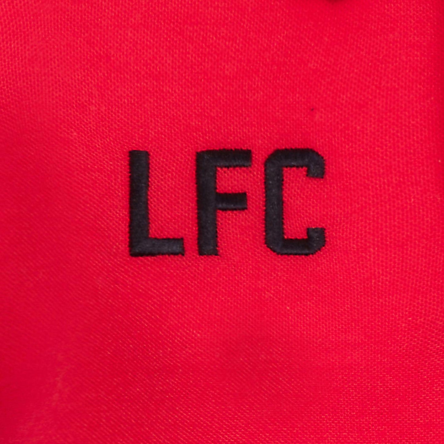 Red - Side - Liverpool FC Mens Crest Polo Shirt