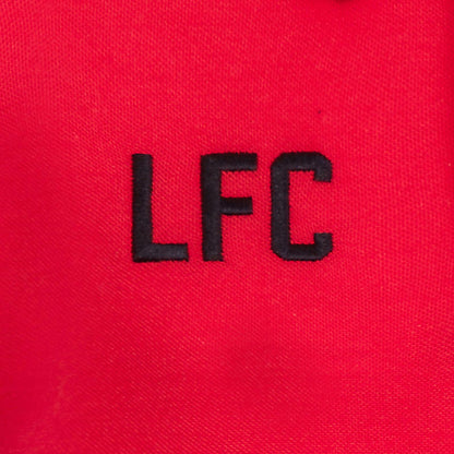 Red - Side - Liverpool FC Mens Crest Polo Shirt