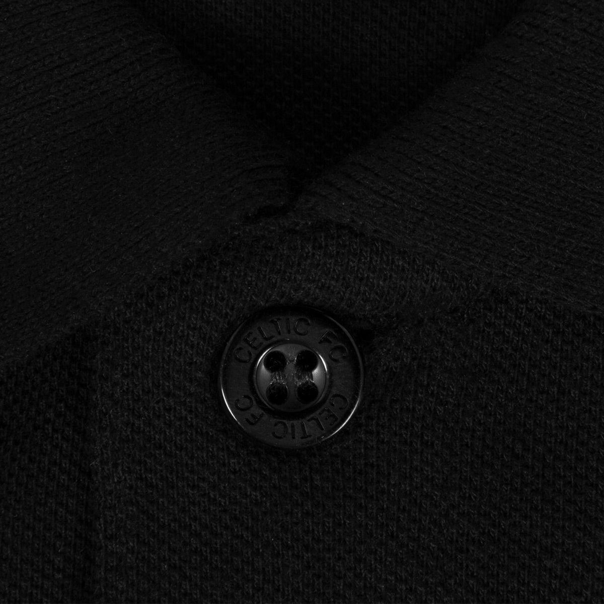 Black - Lifestyle - Celtic FC Mens Crest Polo Shirt