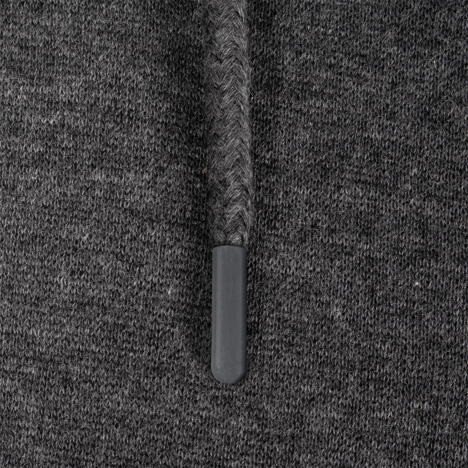 Grey - Side - Chelsea FC Mens Fleece Full Zip Hoodie