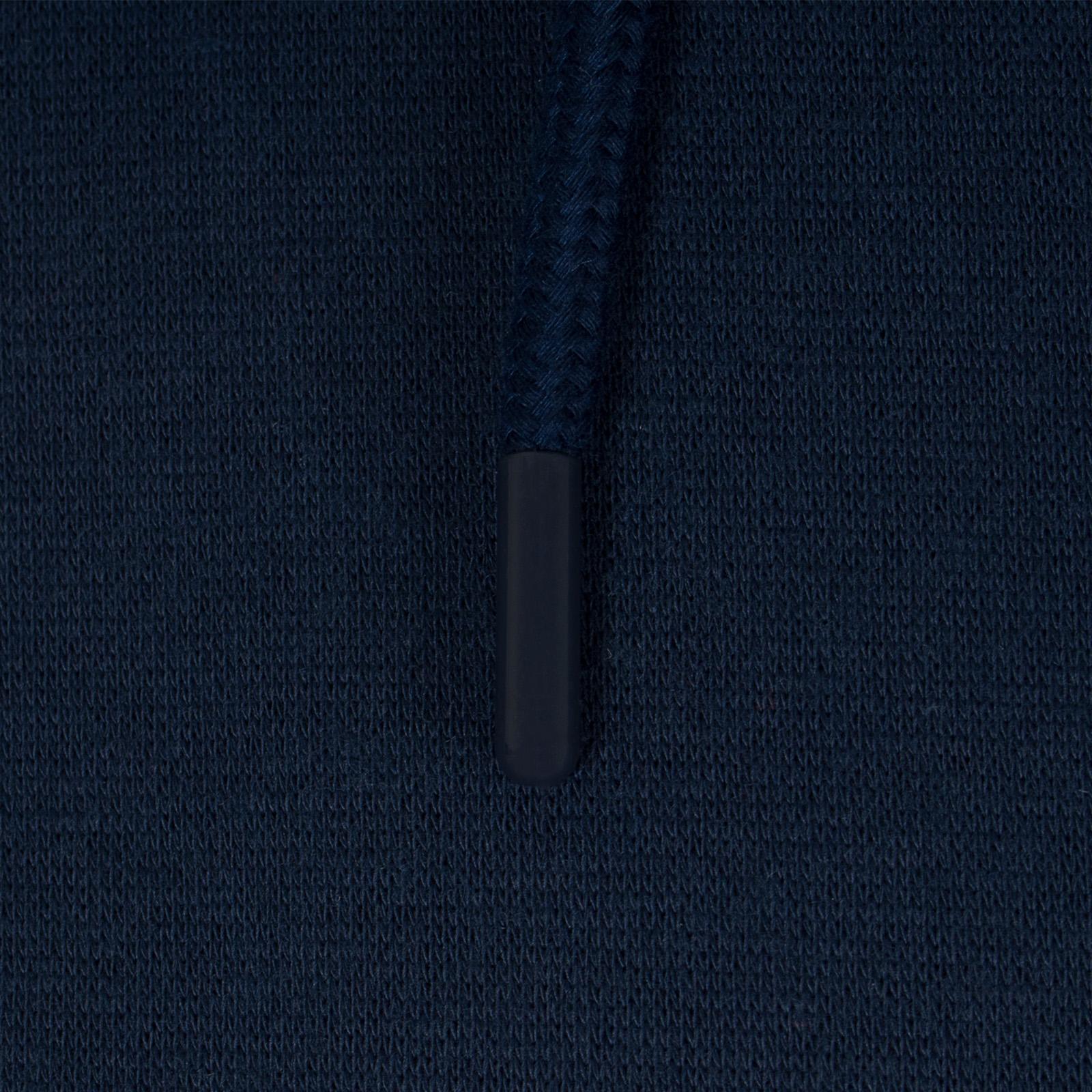 Navy Blue - Side - Tottenham Hotspur FC Mens Fleece Full Zip Hoodie