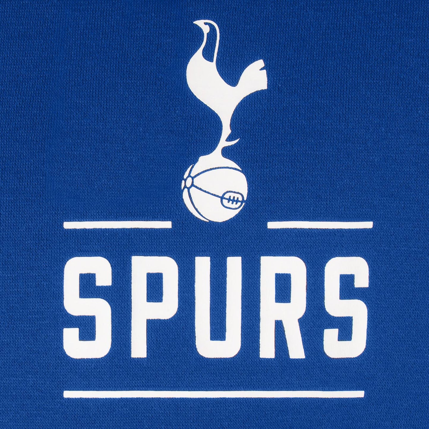 Marine Blue - Back - Tottenham Hotspur FC Mens Fleece Full Zip Hoodie