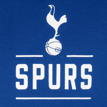 Marine Blue - Back - Tottenham Hotspur FC Mens Fleece Full Zip Hoodie