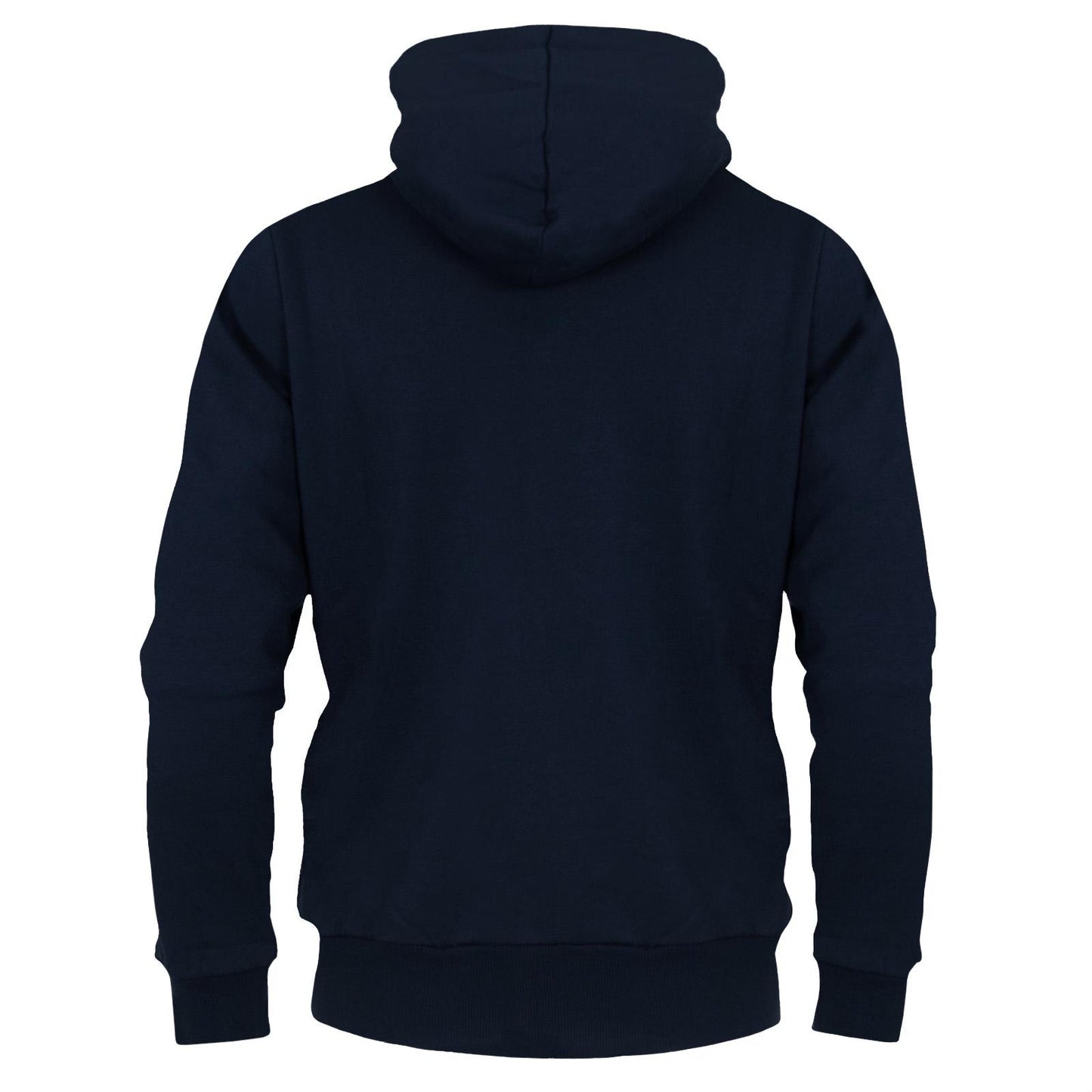 Navy Blue - Back - Manchester City FC Mens Fleece Full Zip Hoodie