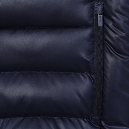 Navy - Side - Chelsea FC Mens Quilted Padded Gilet