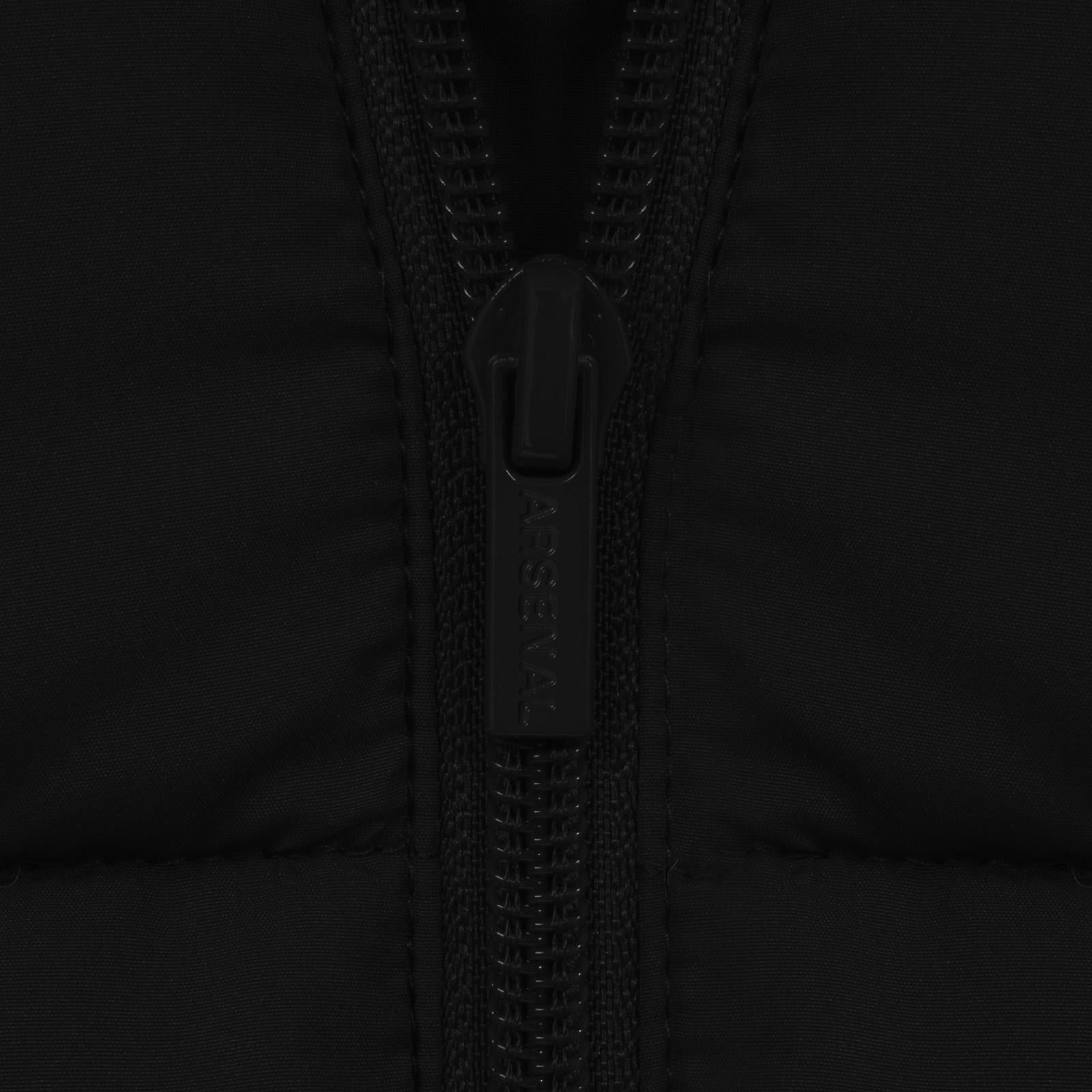 Black - Lifestyle - Arsenal FC Mens Quilted Padded Gilet