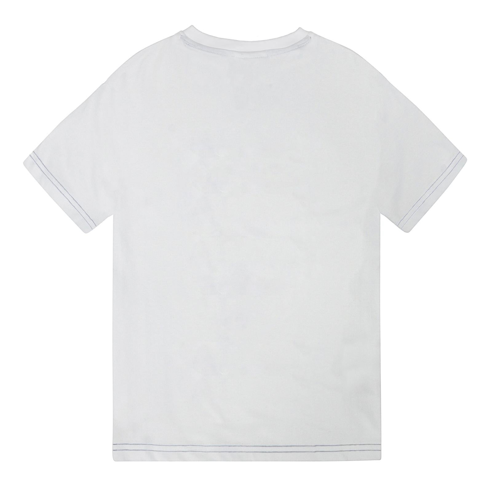 White - Lifestyle - England FA Boys Short Pyjama Set