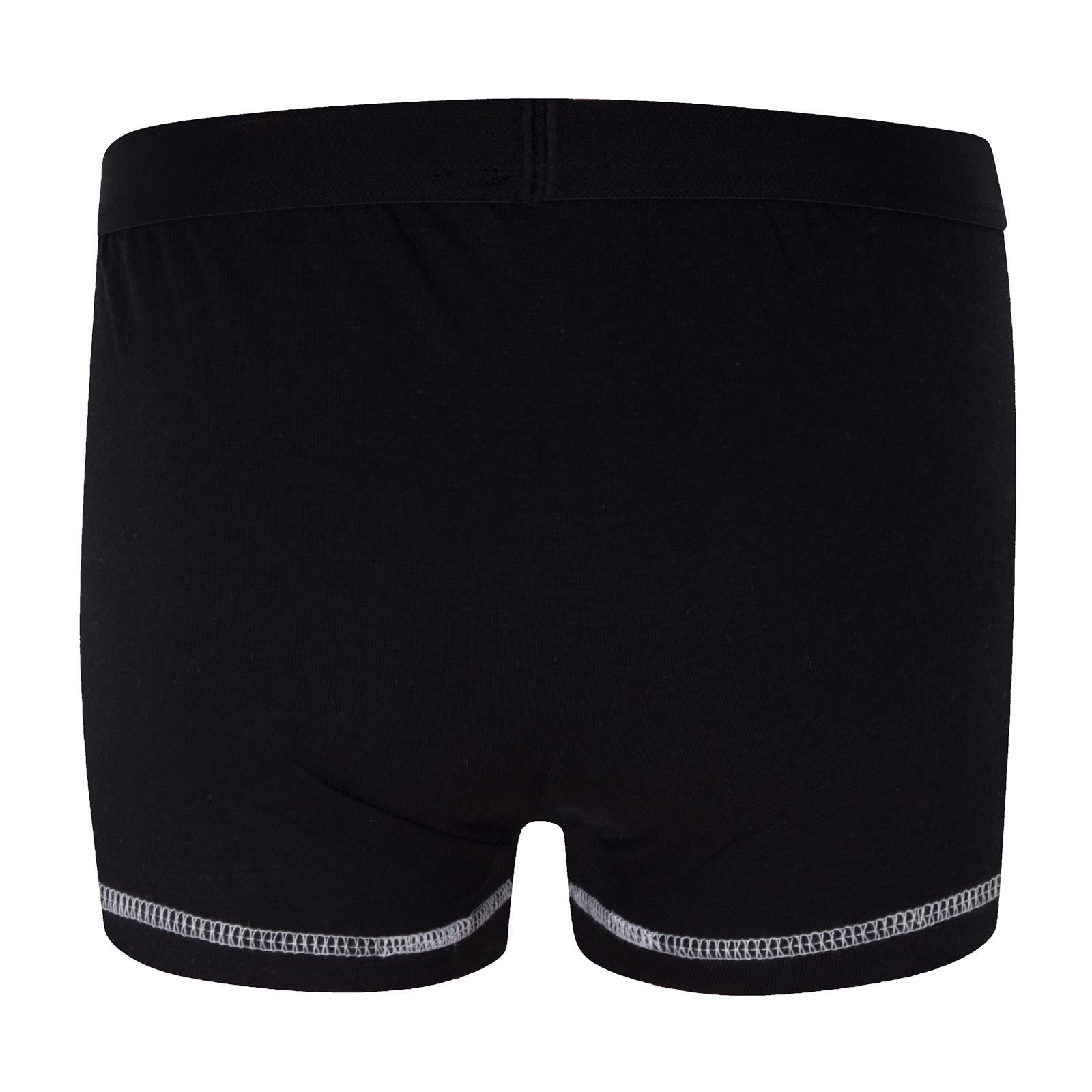 Black-Green-Grey - Side - Celtic FC Boys Crest Boxer Shorts (Pack of 3)
