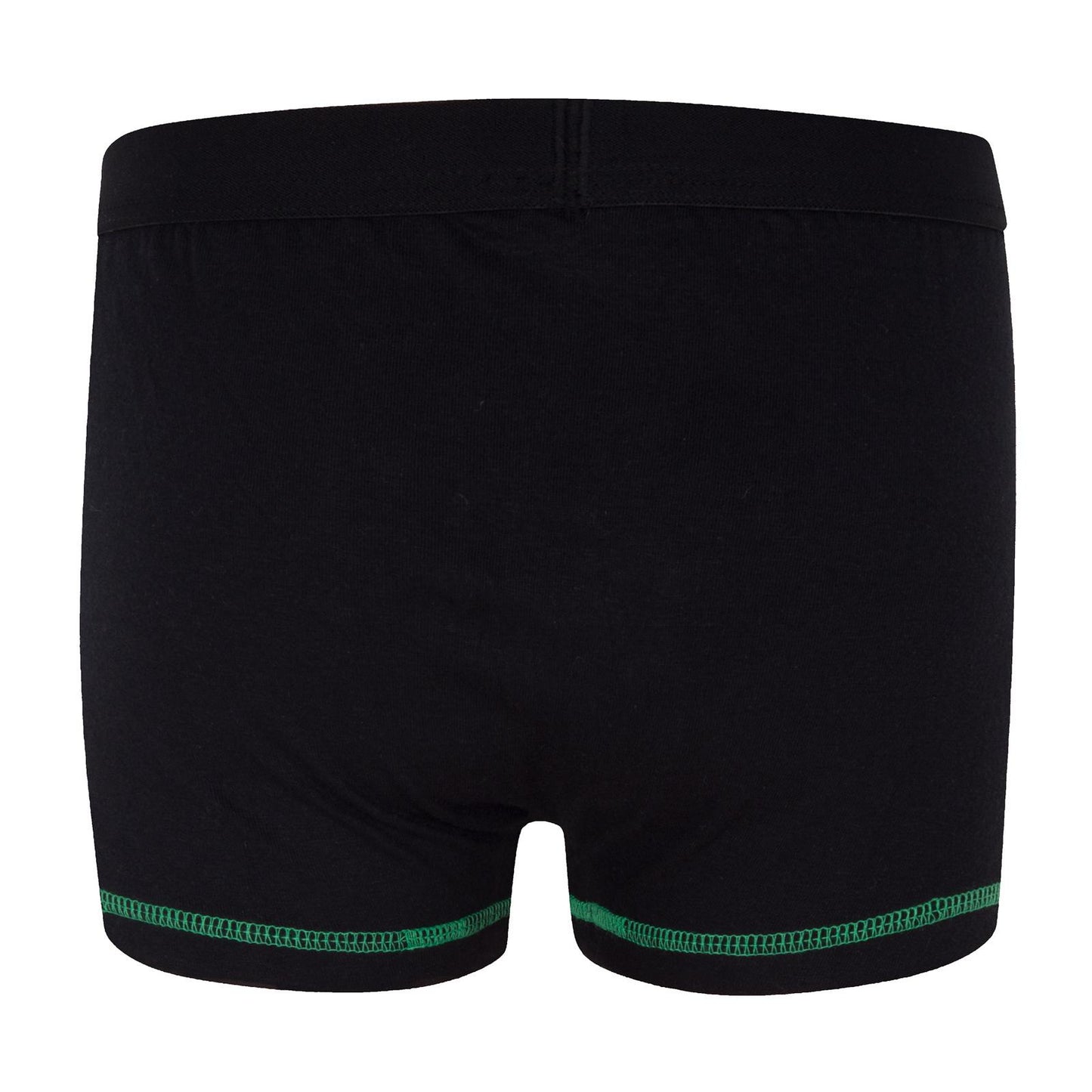 Black-Green-Grey - Pack Shot - Celtic FC Boys Crest Boxer Shorts (Pack of 3)