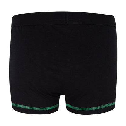 Black-Green-Grey - Pack Shot - Celtic FC Boys Crest Boxer Shorts (Pack of 3)