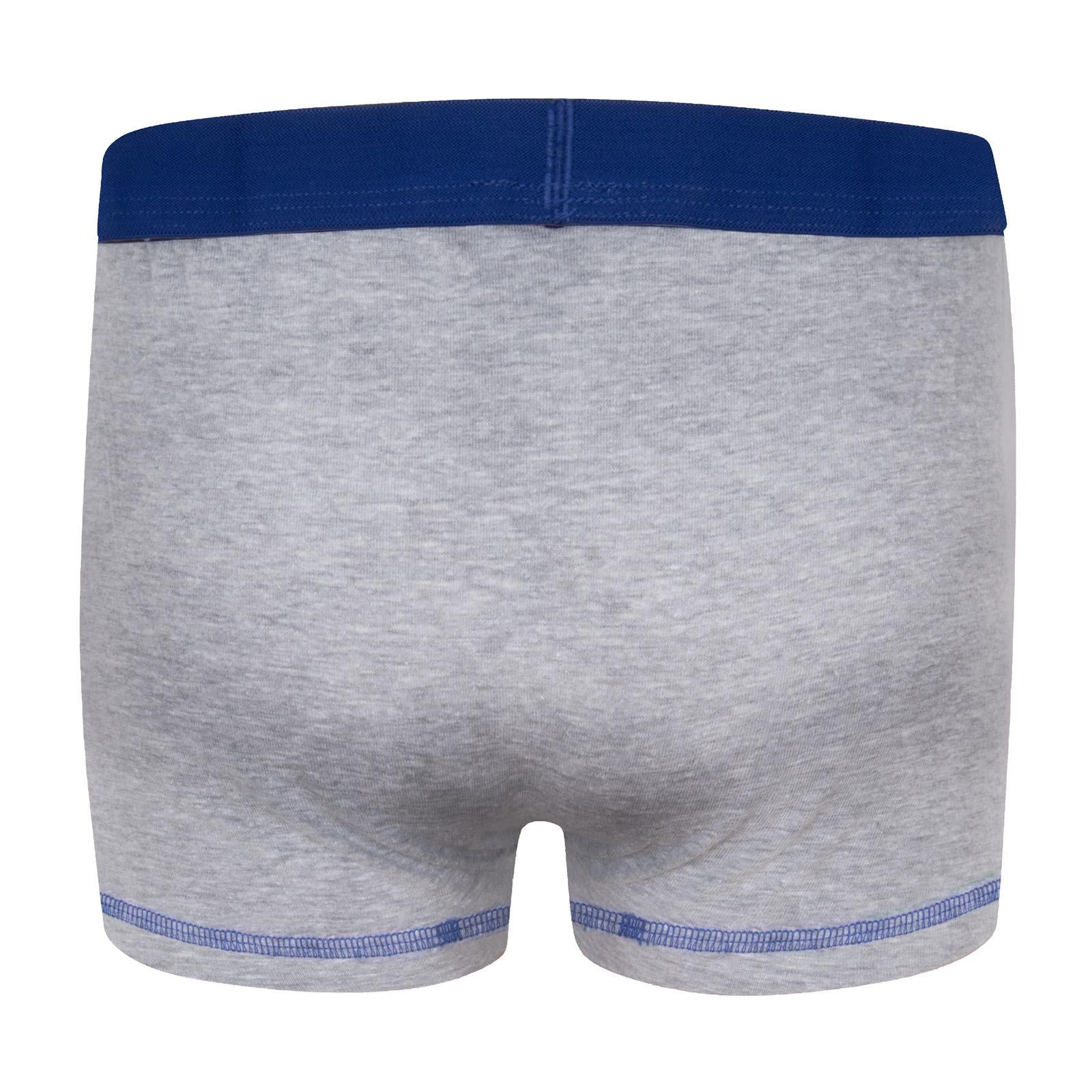 Blue-Navy-Grey - Side - Chelsea FC Boys Boxer Shorts (Pack of 3)