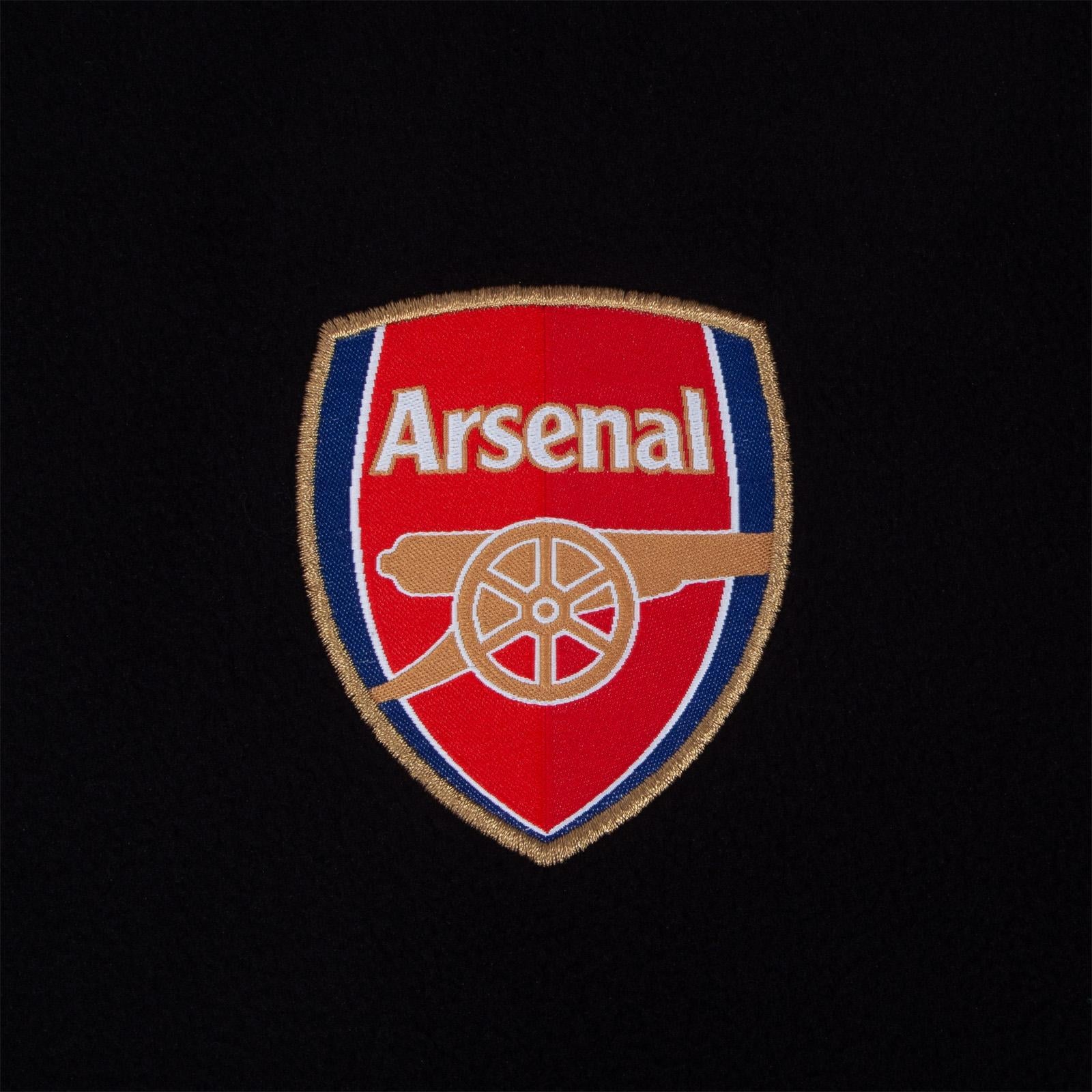 Black - Lifestyle - Arsenal FC Mens Crest Fleece Jacket