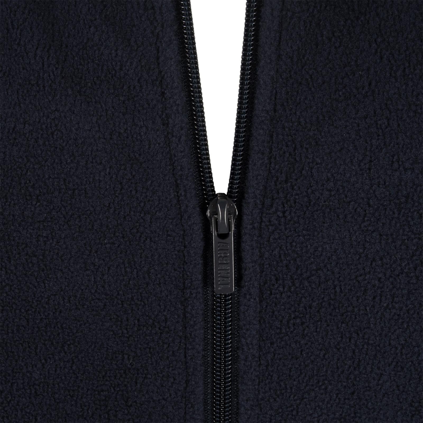 Navy - Pack Shot - Arsenal FC Mens Crest Fleece Jacket
