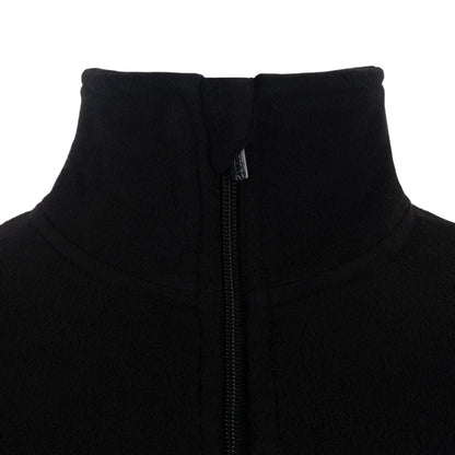 Black - Side - Fulham FC Mens Crest Fleece Jacket