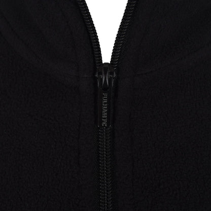 Black - Lifestyle - Fulham FC Mens Crest Fleece Jacket