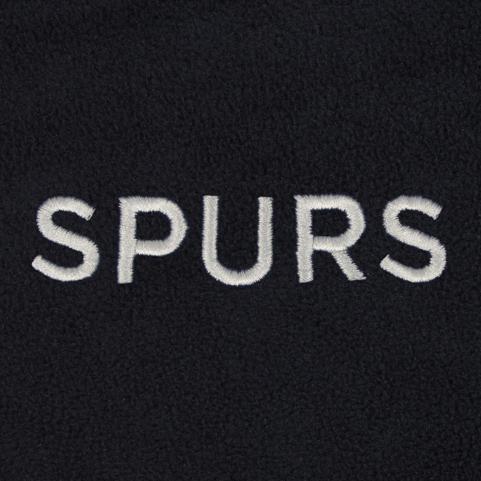 Navy - Pack Shot - Tottenham Hotspur FC Mens Crest Fleece Jacket