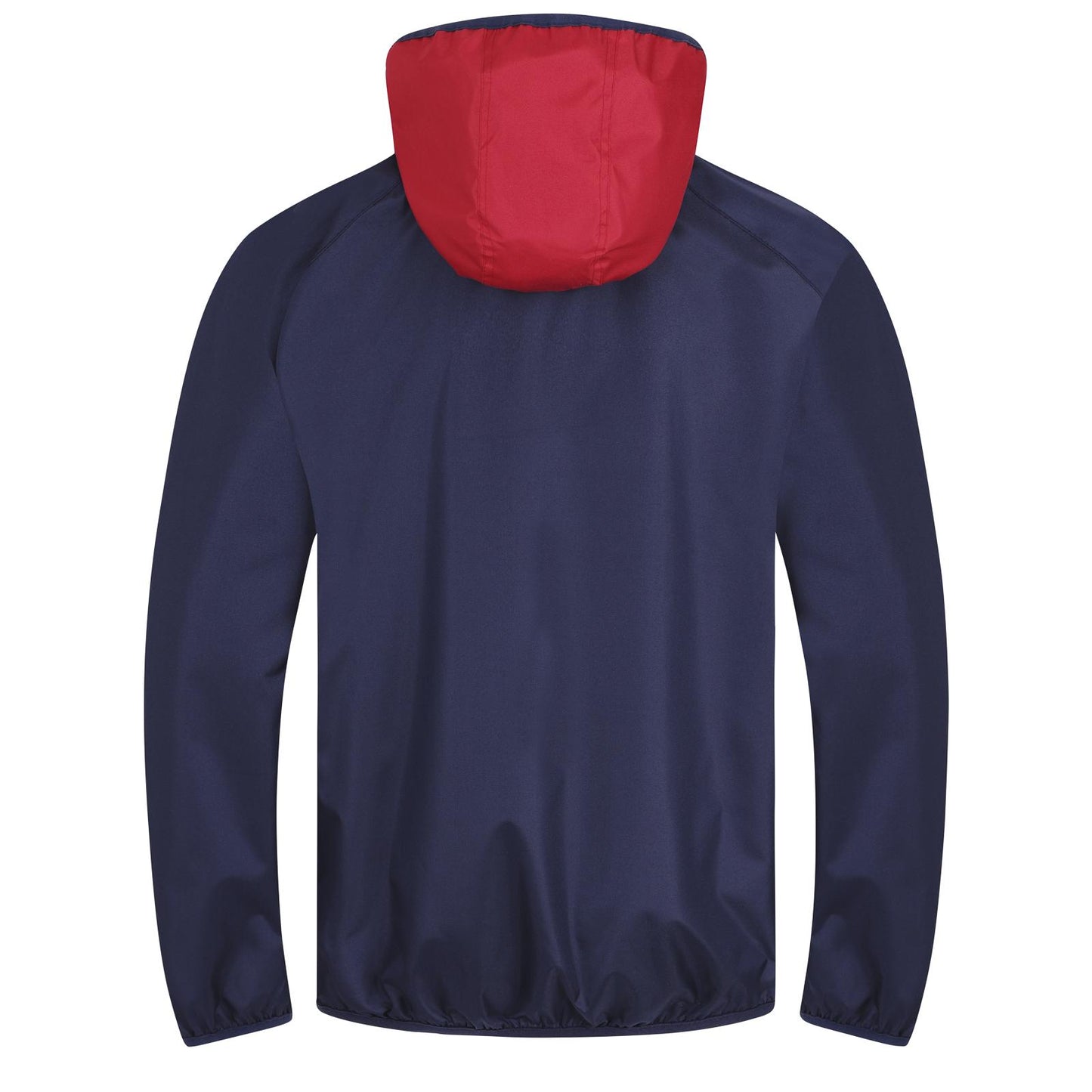 Navy Blue-Red - Back - Arsenal FC Boys Crest Raglan Windbreak