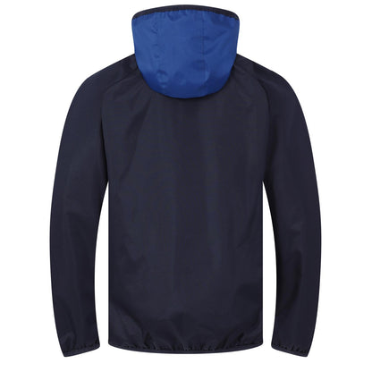 Navy Blue - Back - Chelsea FC Boys Crest Two Tone Windbreak
