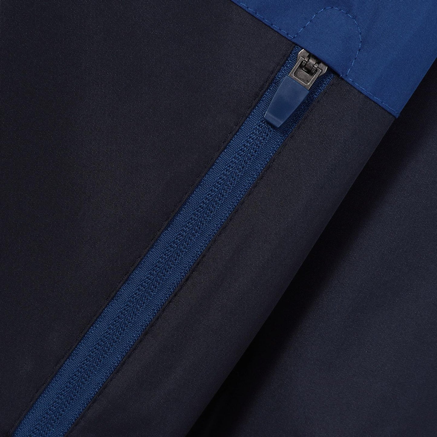 Navy-Royal Blue - Side - Tottenham Hotspur FC Mens Crest Raglan Windbreaker