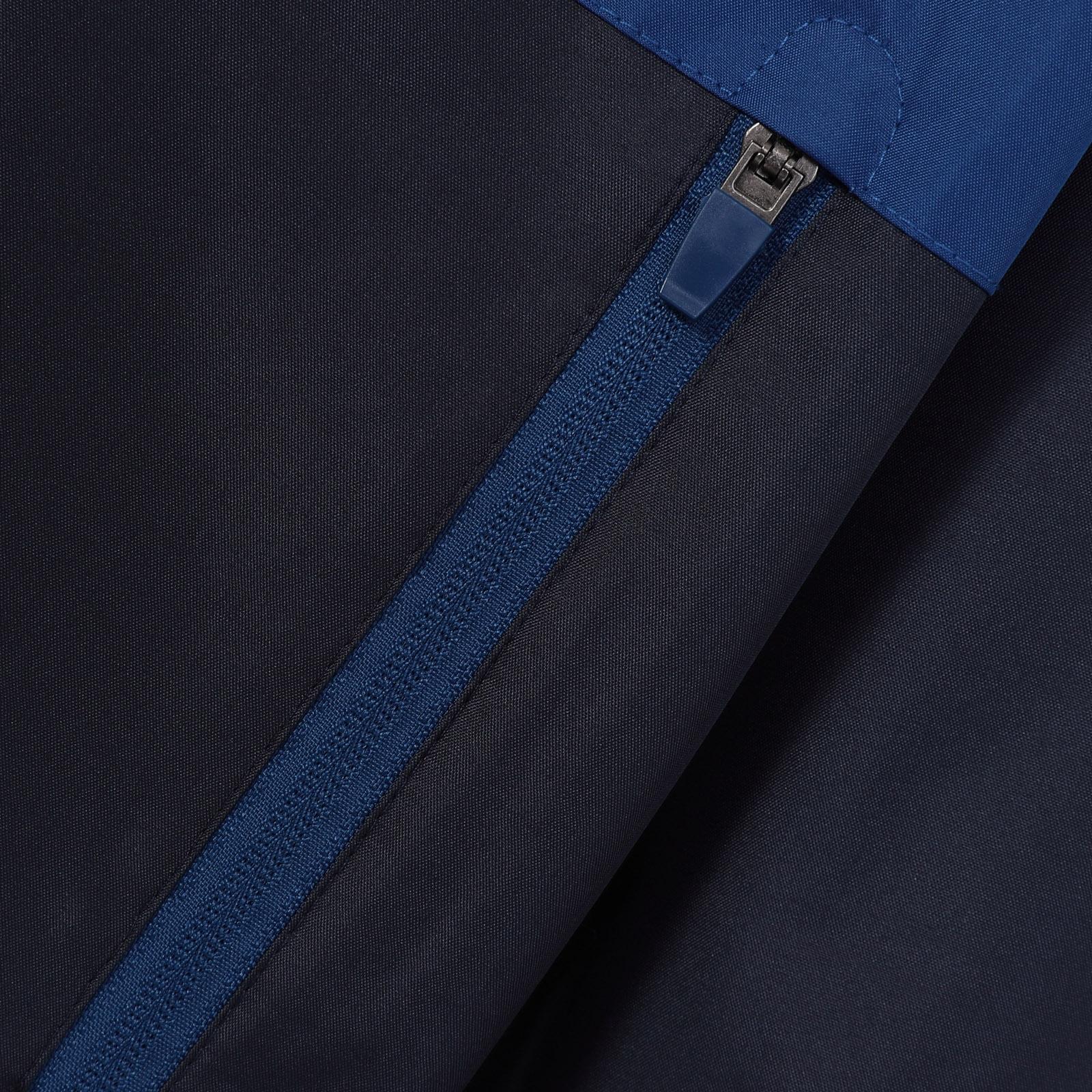 Navy-Royal Blue - Side - Tottenham Hotspur FC Mens Crest Raglan Windbreaker