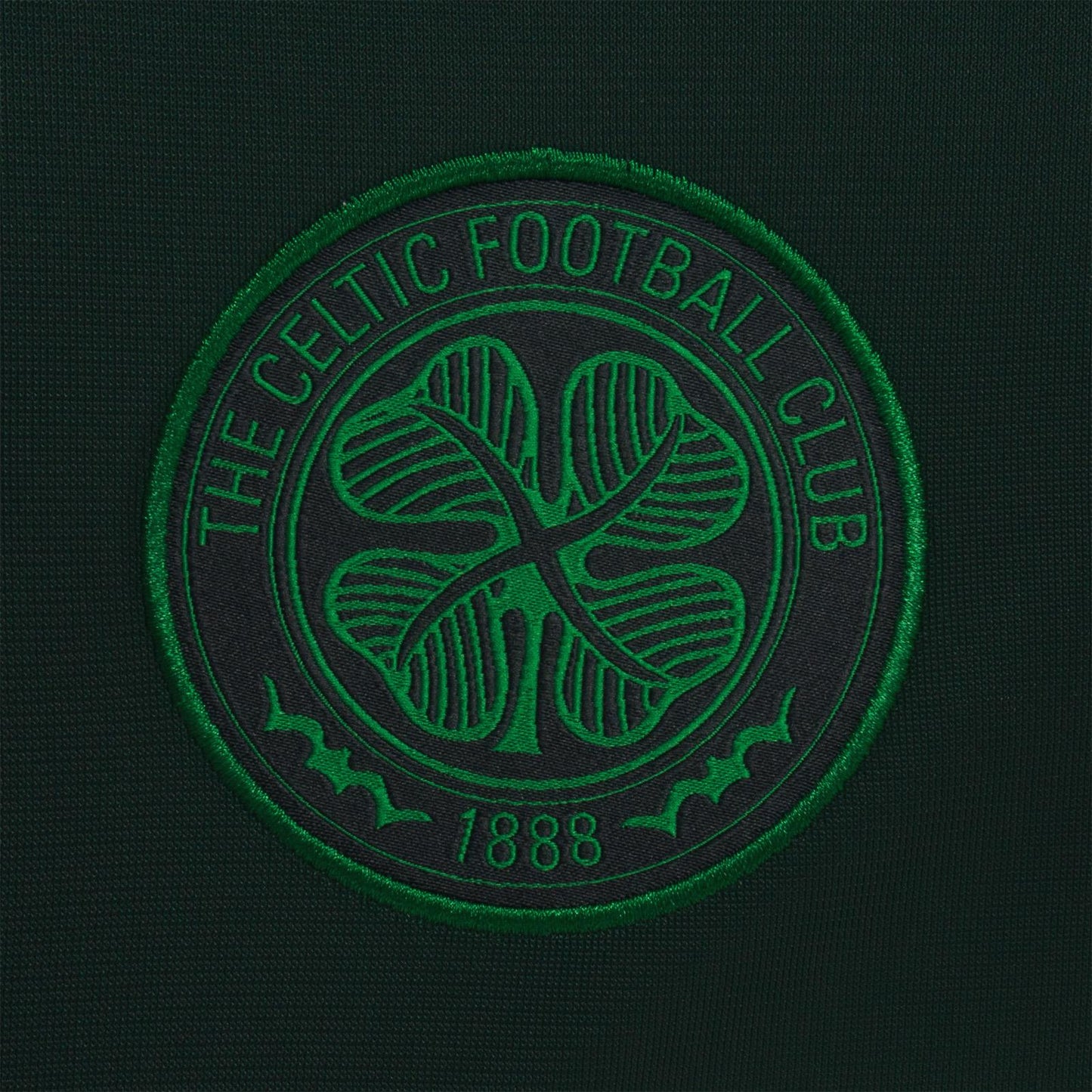 Forest Green - Side - Celtic FC Mens Retro Track Jacket
