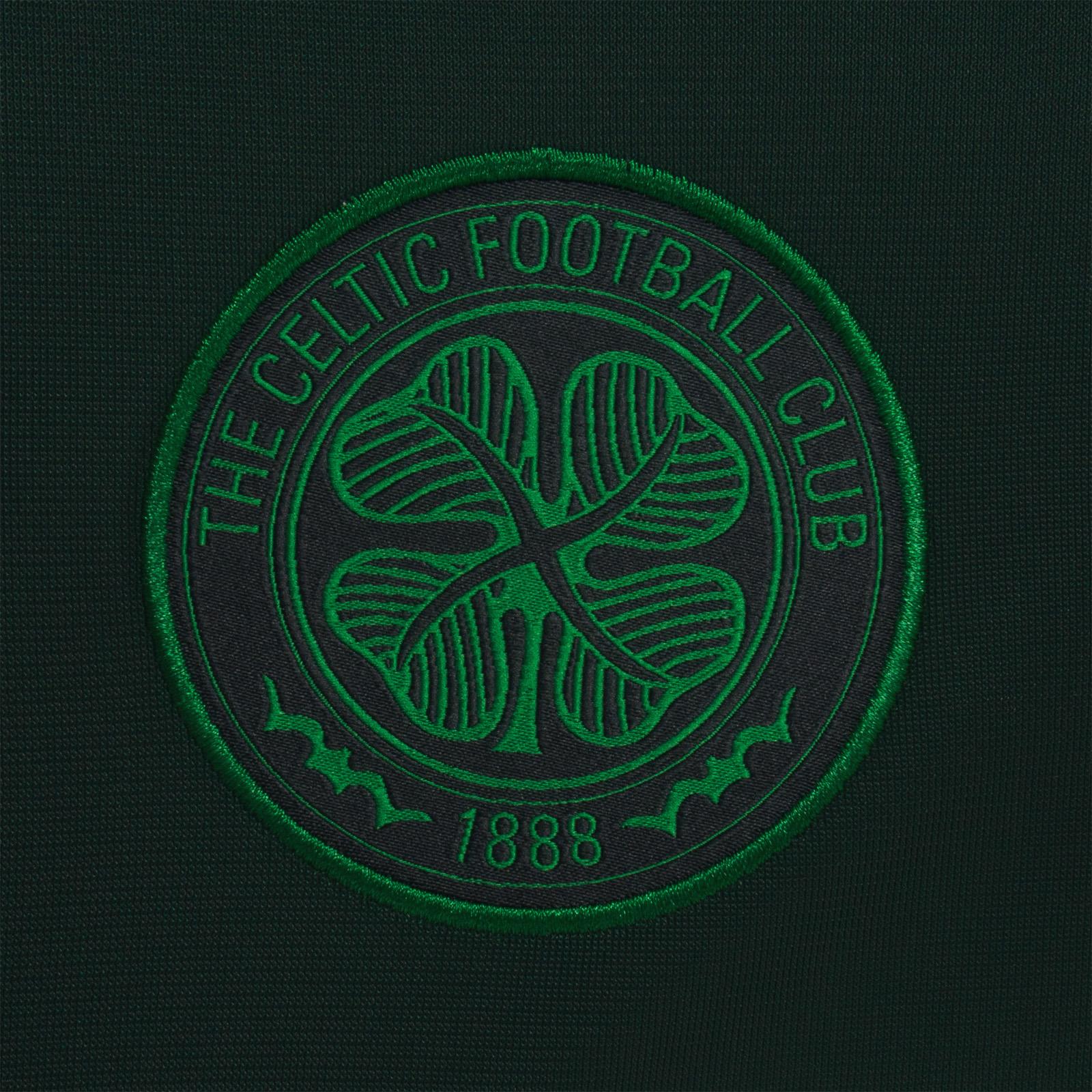 Forest Green - Side - Celtic FC Mens Retro Track Jacket