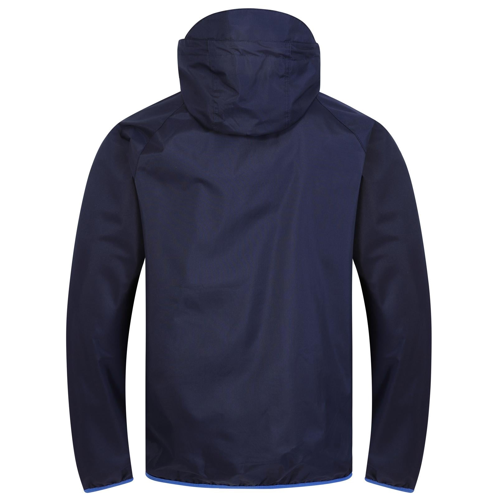 Navy - Back - Chelsea FC Mens Crest Windbreaker
