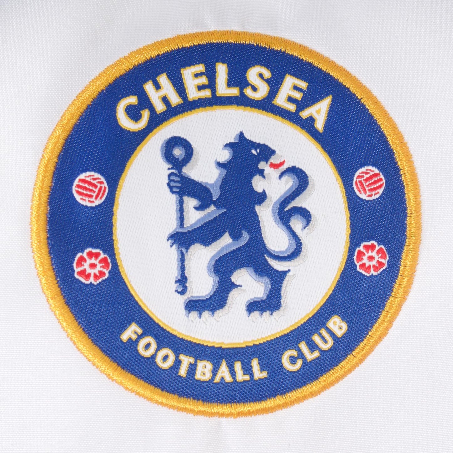 White-Royal Blue - Side - Chelsea FC Mens Crest Raglan Windbreaker