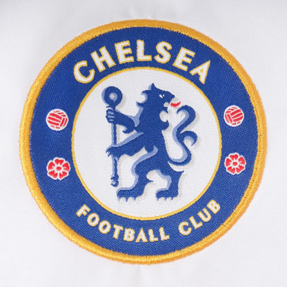 White-Royal Blue - Side - Chelsea FC Mens Crest Raglan Windbreaker