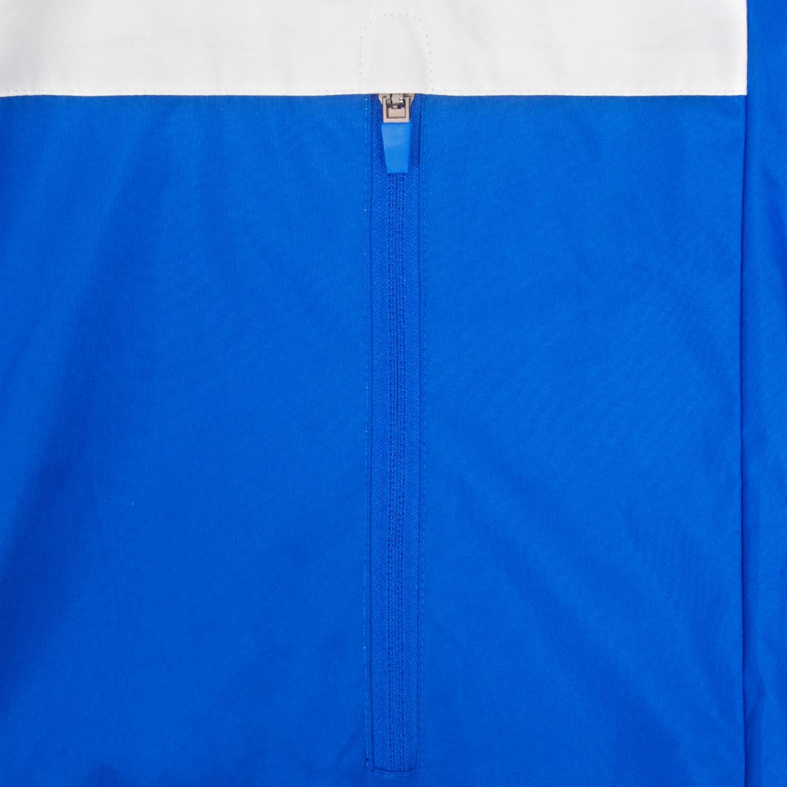 White-Royal Blue - Lifestyle - Chelsea FC Mens Crest Raglan Windbreaker