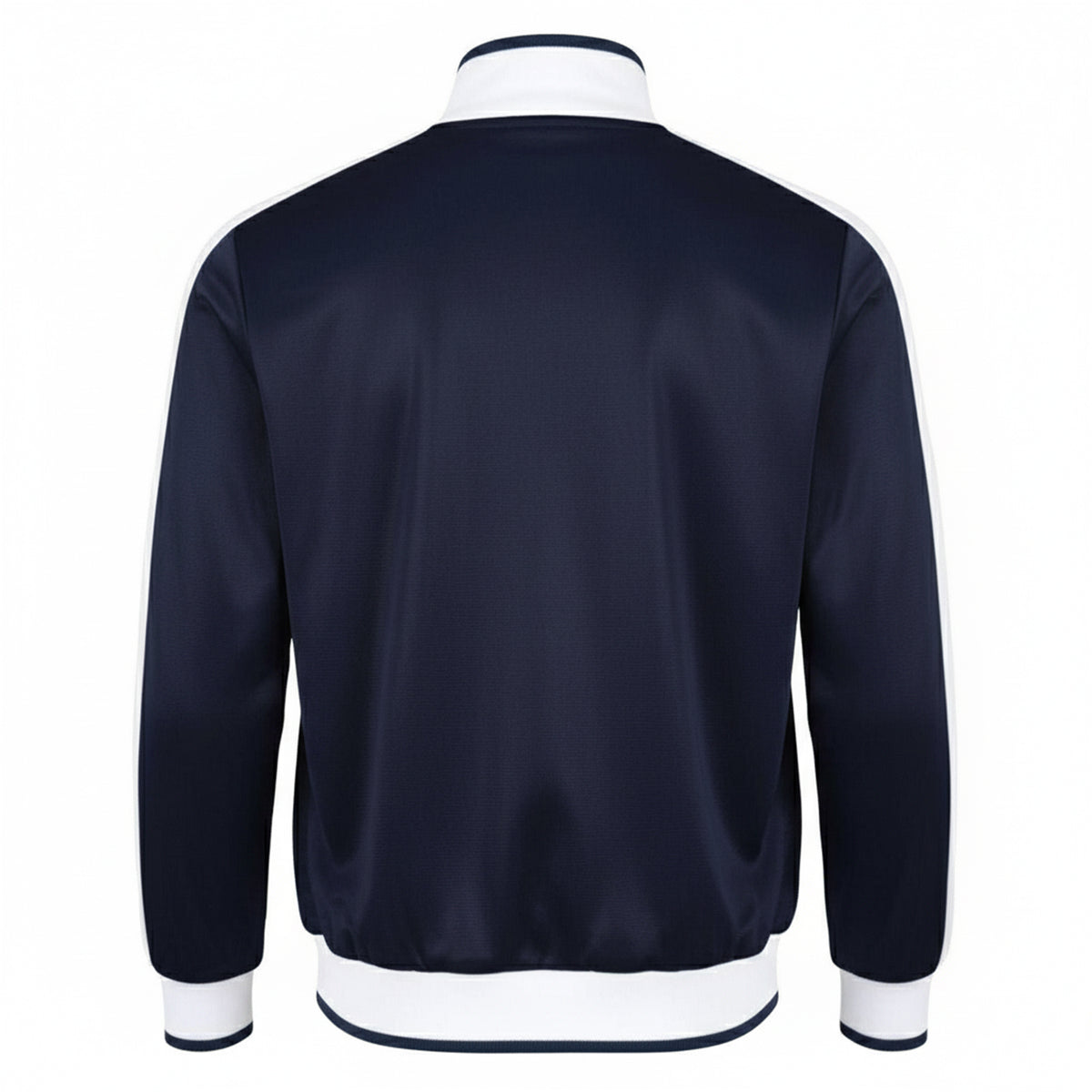 Navy Blue - Back - Tottenham Hotspur FC Mens Retro Track Jacket