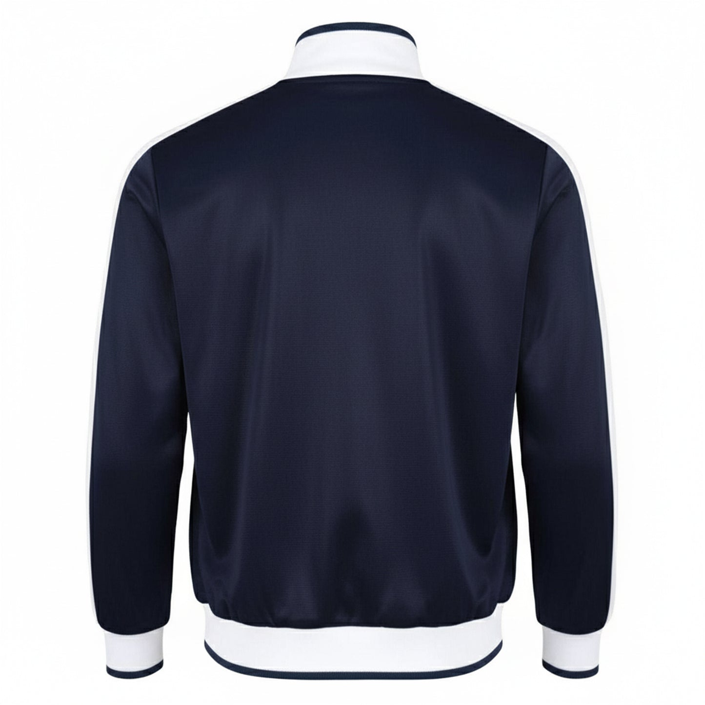 Navy Blue - Back - Tottenham Hotspur FC Mens Retro Track Jacket