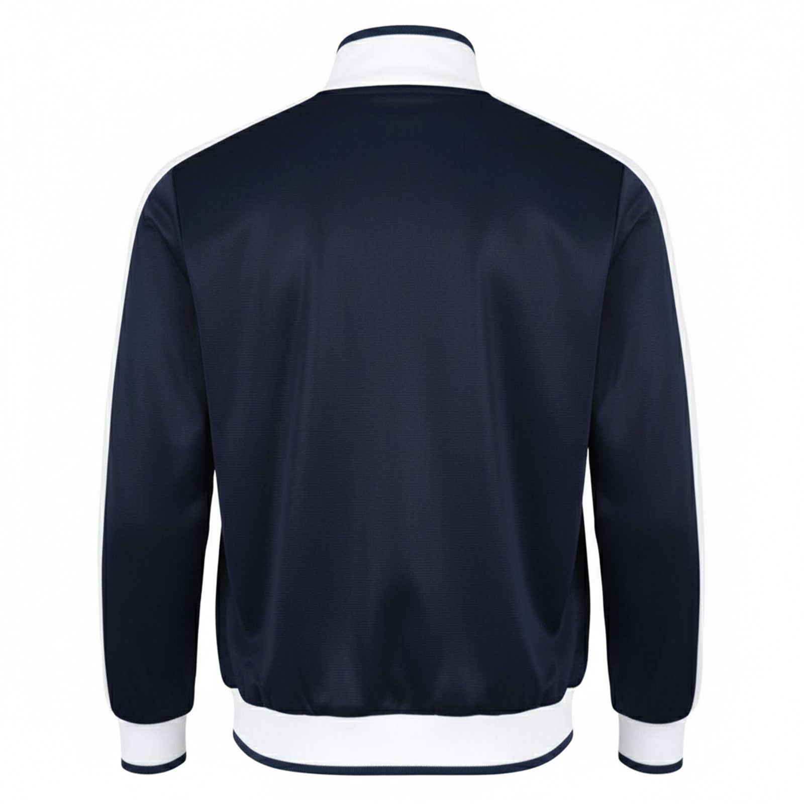 Navy Blue - Back - Tottenham Hotspur FC Mens Retro Track Jacket