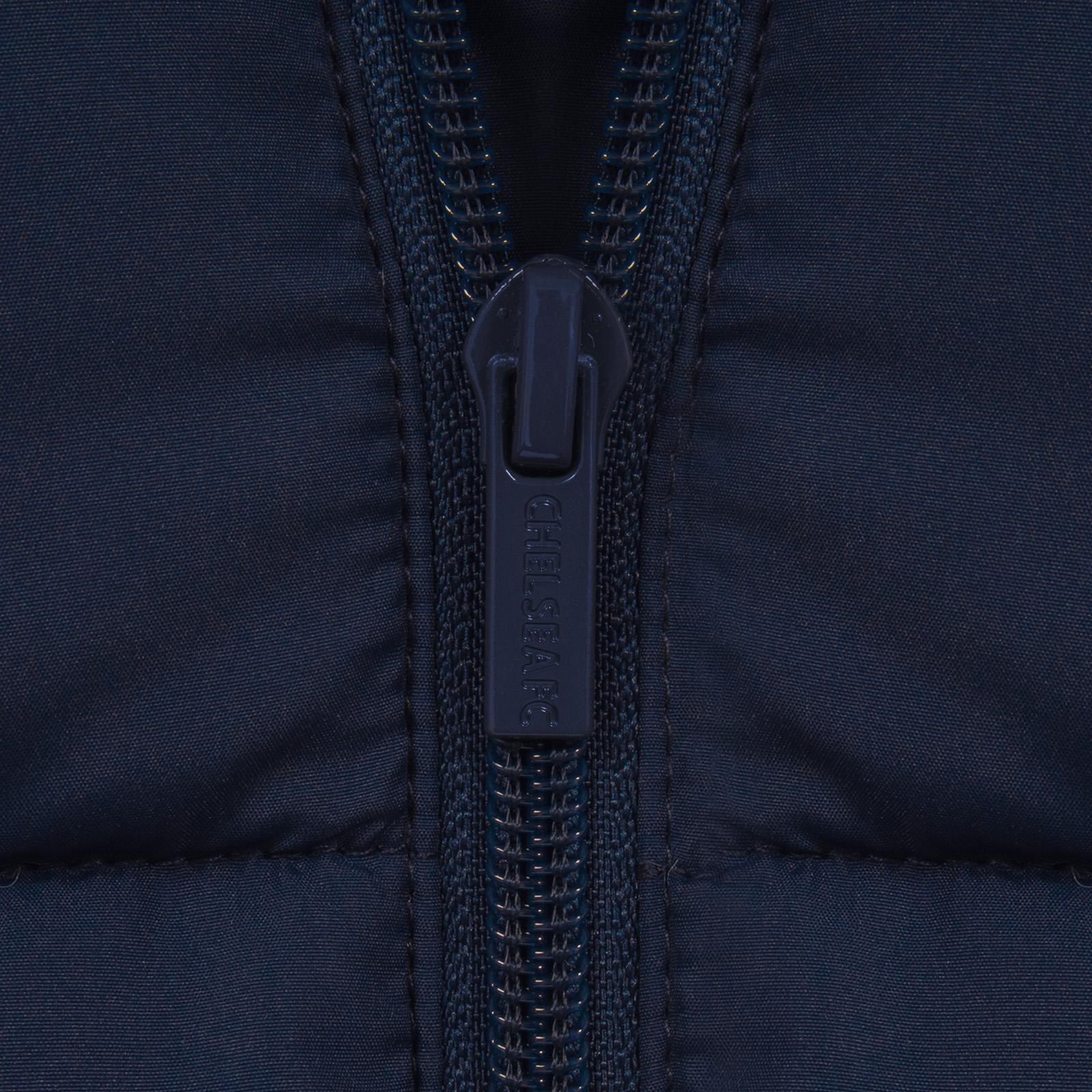 Navy - Lifestyle - Chelsea FC Boys Crest Quilted Jacket