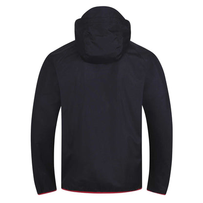 Black - Back - Arsenal FC Mens Crest Peaked Windbreaker