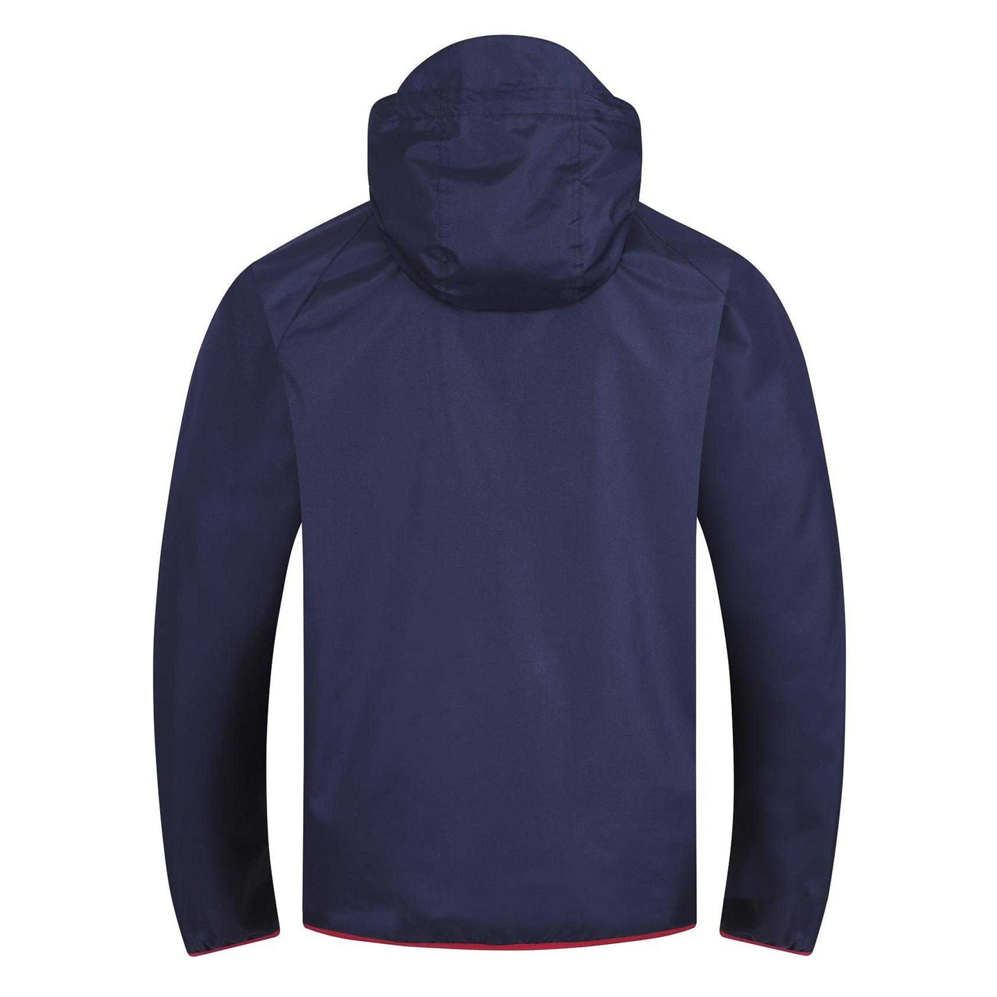 Navy - Back - Arsenal FC Mens Crest Peaked Windbreaker