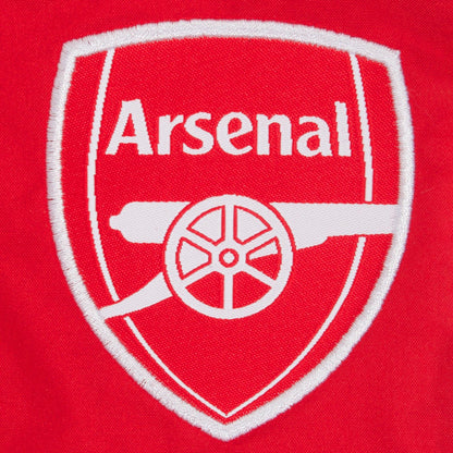 Navy-Red - Side - Arsenal FC Mens Crest Raglan Windbreaker