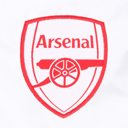 White-Red - Side - Arsenal FC Mens Crest Raglan Windbreaker