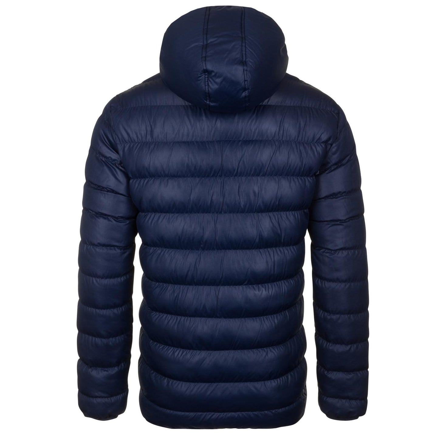 Navy Blue - Side - Tottenham Hotspur FC Mens Quilted Padded Jacket