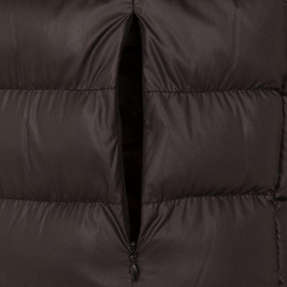 Black - Close up - Celtic FC Mens Crest Quilted Jacket