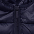Navy Blue - Back - Arsenal FC Mens Crest Quilted Jacket