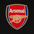 Black - Side - Arsenal FC Mens Crest Quilted Jacket