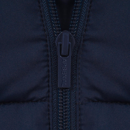 Navy - Lifestyle - Arsenal FC Mens Crest Quilted Jacket