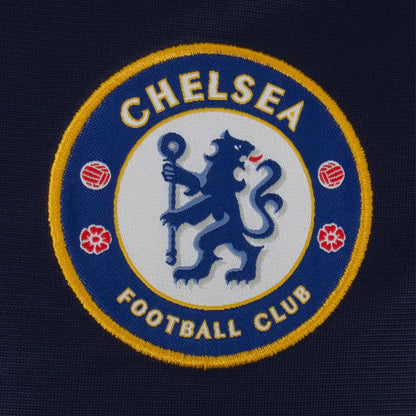 Navy - Side - Chelsea FC Mens Crest Bomber Jacket