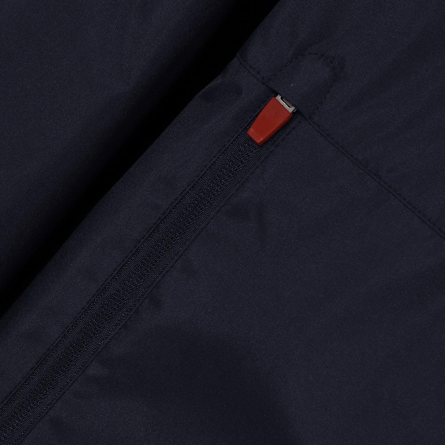 Navy - Pack Shot - West Ham United FC Mens Crest Peaked Windbreaker