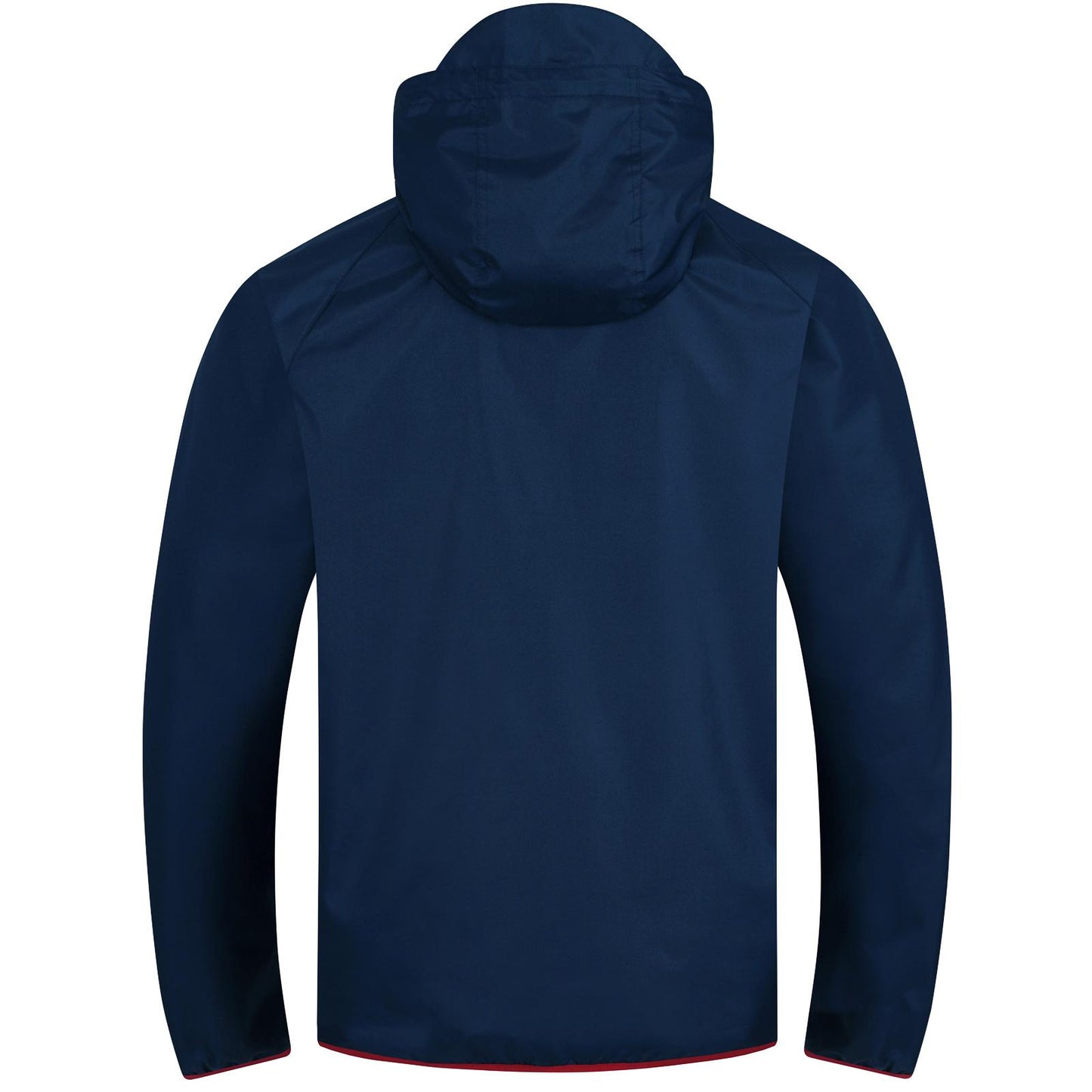 Navy - Close up - West Ham United FC Mens Crest Peaked Windbreaker