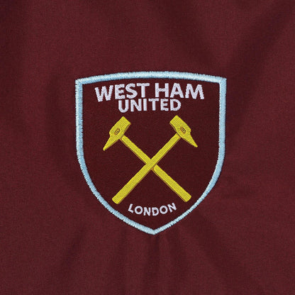 Navy-Claret - Back - West Ham United FC Mens Crest Raglan Windbreaker