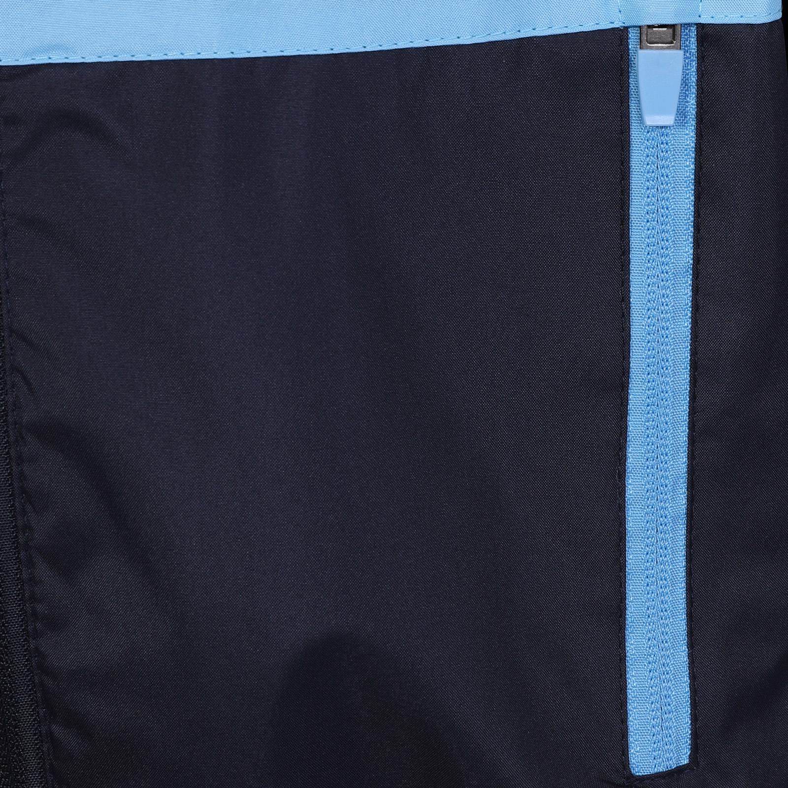 Navy-Sky Blue - Lifestyle - Manchester City FC Mens Crest Raglan Windbreaker