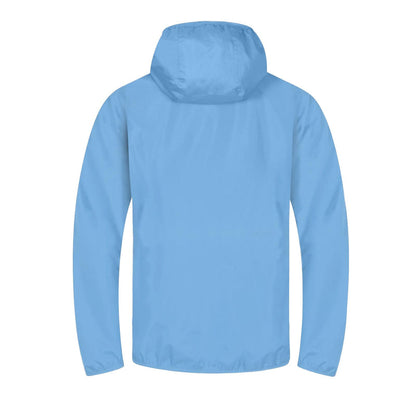 White-Sky Blue - Back - Manchester City FC Mens Crest Raglan Windbreaker