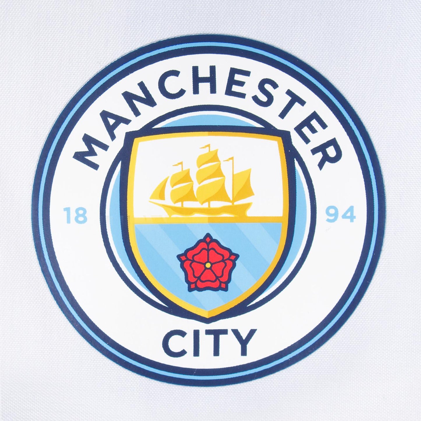 White-Sky Blue - Side - Manchester City FC Mens Crest Raglan Windbreaker